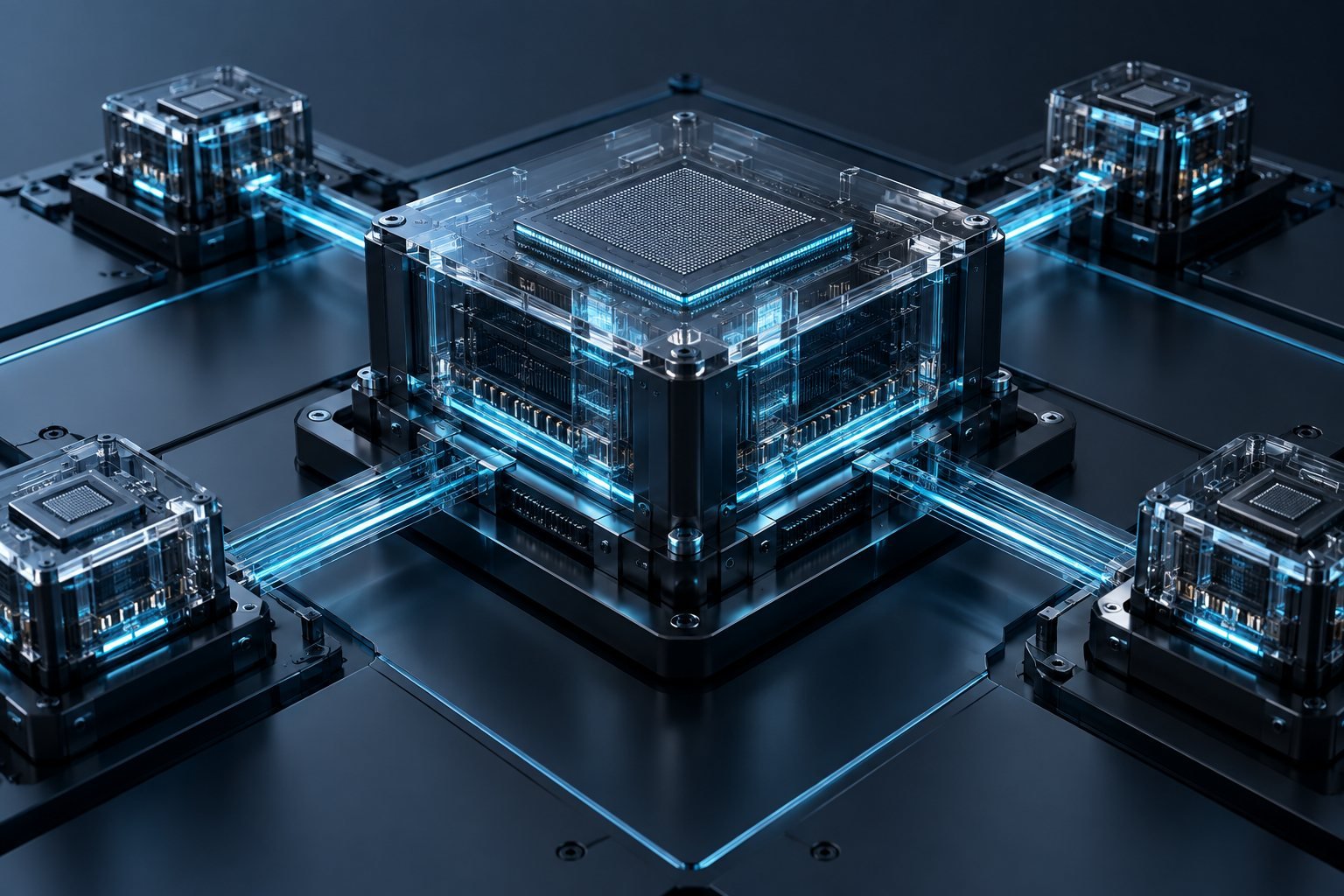 Modular AI processor with connected tools